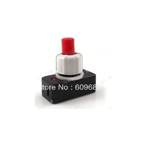 10MM Self locking switch PBS-17B ON-OFF latching screw mount switch push button