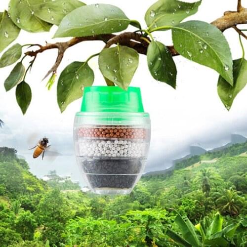 3 Pcs Faucet Mount Filters Faucet Water Filter Purifier Kitchen Tap Filtration Activate Carbon Removes Chlorine can CSV