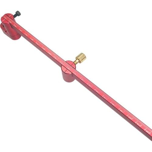 360° Round Woodworking Scribe Center Finder Ruler Scribing Circle Ruler Compass 667A