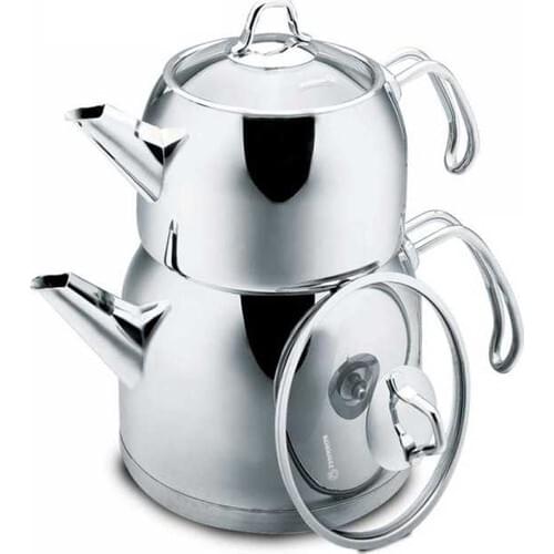 Teapot Set Tea Set Cup Tea for Turkish Tea Sets Kitchen Products Stainless Steel Teapot