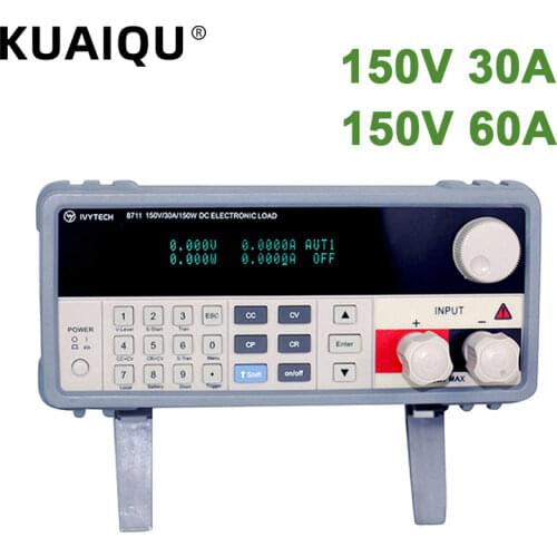 IVYTECH 150V 30A Voltmeter Adjustable Constant Current Electronic Load Digital Battery Capacity Tester Discharge Capacity Tester