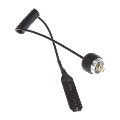Remote Rat tail Switch Press Controller For WF-502B LED Flashlight Switch Accessories