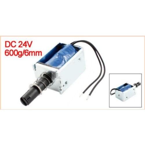 Electromagnet HIO-0837L-24V30 Electronic control cabinet door lock cash register cash box safe lock vending machine DC 24V 800mA