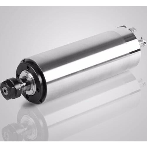 ISO9001 quality certifications Water Cooled Spindle Motor 1.5KW Impact Structure High Speed with high rotate speed