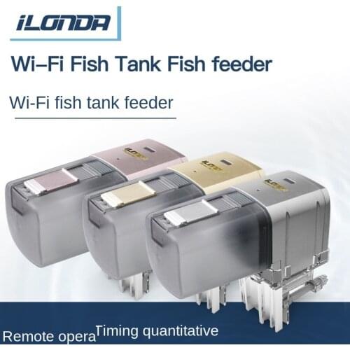 Fish tank feeder wifi timing automatic fish feeder remote intelligence Automatic feeder Aquarium feeder Feeder for fishing
