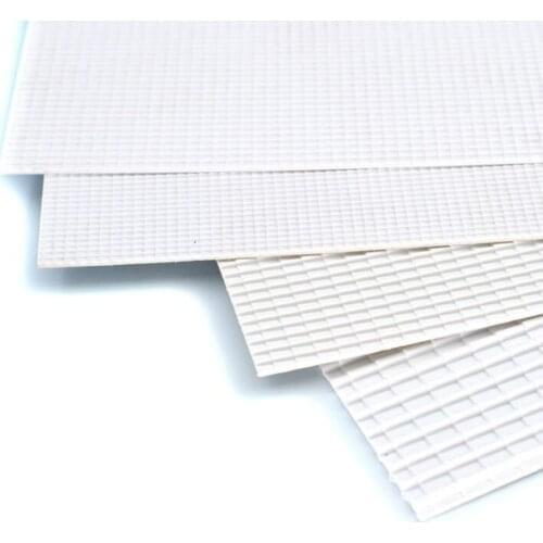 2018 New Abs Sheet 1/25- 1/200 Scale 20*30cm For Architectural Building Model Scenery Layout