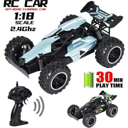1/18 Rc Car Remote control 30 Mins Driving Time 2.4G 4CH High Speed Machine Drift Radio Controlled Car Childrens Toys For Boys