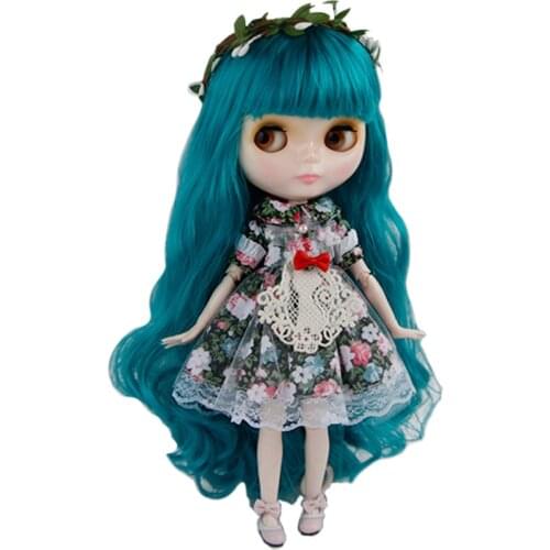 Neo Blyth Doll NBL Customized Shiny Face,1/6 BJD Ball Jointed Doll Ob24 Doll Blyth for Girl, Toys for Children
