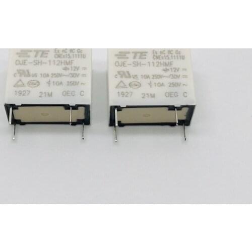 Original OJE-SH-112HMF 12VDC 4pin10A 250VAC relays