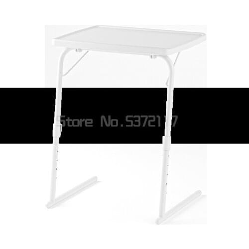 Movable lifting bedside table simple desk simple household student bed folding computer table