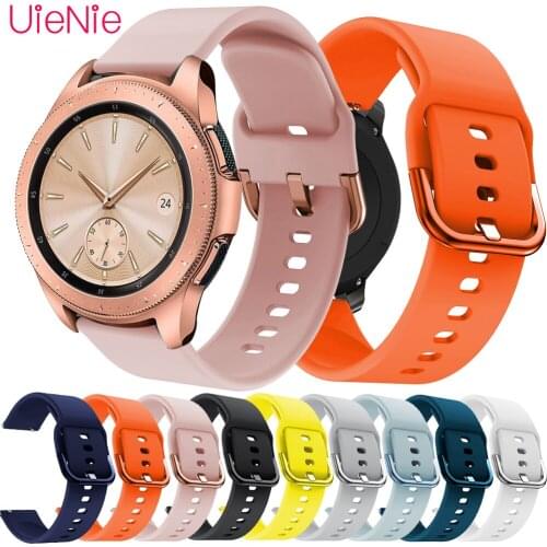 For Samsung Galaxy 42mm Silicone Strap For Samsung Galaxy Active 20mm Smart Sports Watch Replacement strap Wristband Accessories