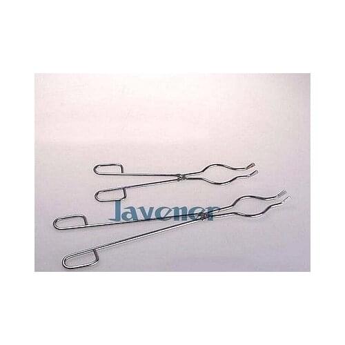 30cm Stainless Steel Crucible Tong Clamp Graphite Melting Furnace Pliers Holder For Melting Pouring Casting