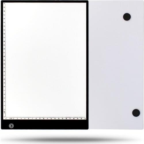 PPYY-A4 LED Light Box,Trace Light Pad Drawing Adjustable Brightness Tracer, USB Power Ultra-Thin Portable Light Pad