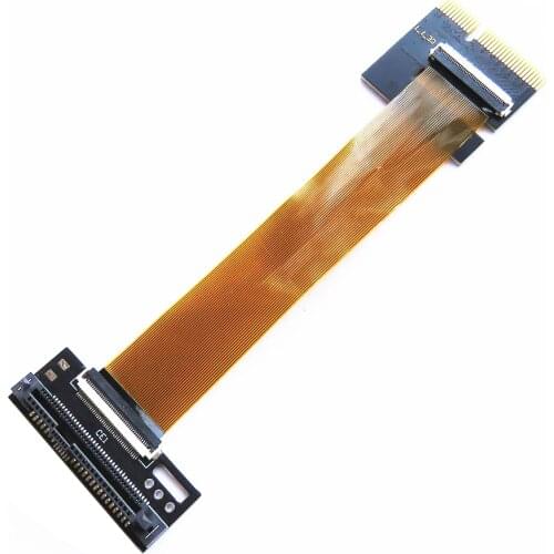 Add On Card U2 NVME Riser U.2 to PCIe 3.0 PCI Express X4 Riser Card Raiser Adapter 12cm FPC Cable for 2.5" NVMe U.2 SFF-8639 SSD