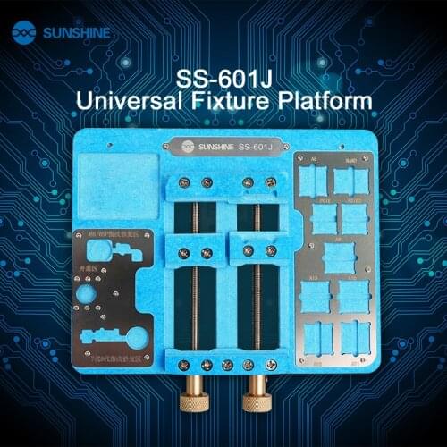 Universal Fixture Platform For iPhone 11/XS/X/8/7/6S/6 Mobile Phone Motherboard Fingerprint PCB Repair IC Chip Glue Remover