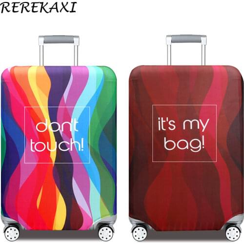 Thicker Travel Suitcase Case Cover Travel Accessories 19-32 Inch Elastic Luggage Covers Trolley Case Dust Protective Cover