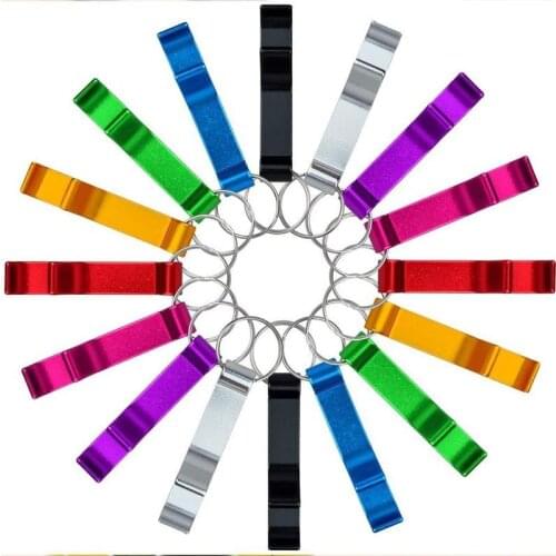 1pc Portable Bottle Opener 4 In 1 Key Ring Chain Keyring Keychain Metal Beer Bar Tool Kitchen Supplies Party Accessories