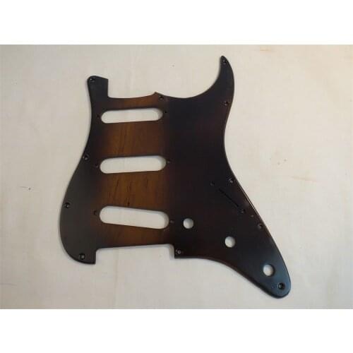 1PCS hand made solid Maple STRAT GUITAR SSS Pickguard #4350