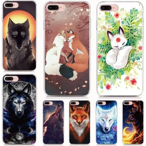 2021 Silicone Soft case For Samsung Galaxy A82 A42 A22 A72 A52 A32 A12 A02s F62 M62 S21 FE print Animal Wolf mobile phone bag