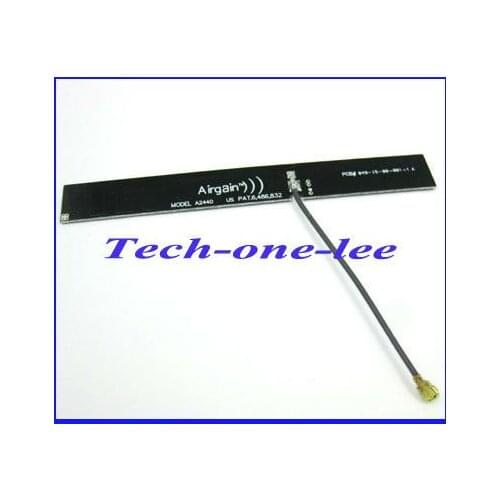 5pcs/lot 2.4GHz 3dbi WIFI Antenna Ufl/Ipx connector Aerial with 1.13 cable 5cm free shipping
