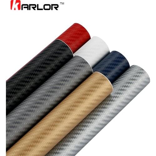600x80cm 3D Black Carbon Fiber Vinyl Film Carbon Fibre Car Wrap Sheet Roll Film Tools Car Stickers Decal Car Styling Accessories