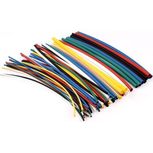 70pcs Assortment Electronic 2:1 Wrap Wire Cable Insulated Polyolefin Heat Shrink Tube Ratio Tubing Insulation Shrinkable Tubes