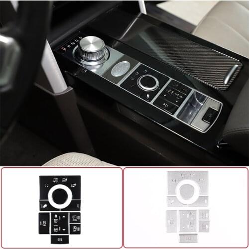 For Land Rover Range Rover Sport 2014-16 Car Center Console Terrain Mode Button Decoration Sequin Car Interior Accessories