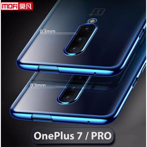 Case For OnePlus 7 Pro Cover transparent oneplus 7 case clear soft back tpu ultra thin silicone backmofi oneplus 7 case