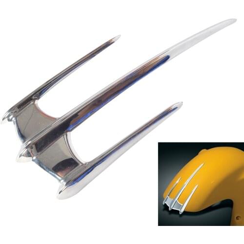 Motorcycle Triceptor Front Fender Accent Trim Case for Yamaha XV1600 XV1700 Road Star 1999-2015 (all Except Warrior)