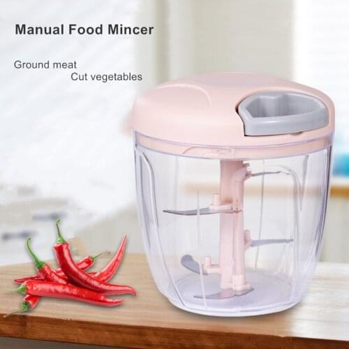 Multifunction High Quality New High Speedy Design Vegetable Fruit Twist Shredder Manual Meat Grinder Chopper