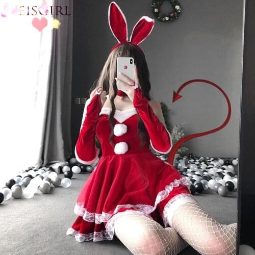 The Christmas bunny costume party maid costume uniform cosplay R
