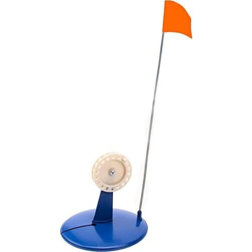 Fishing Flag Winter Ice Mini Fish Pole Wheel Flag Tackle Equipment with/without Line Hook Fishing Tackle pesca Accessories