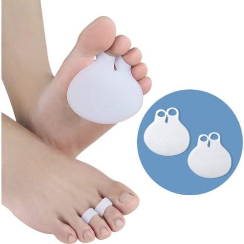 INCHEN 1Pair Metatarsal Pads Ball of Foot Cushions Forefoot Insoles for Metatarsal Support and Foot Pain Relief Stay Comfortably