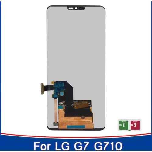 AAA+ LCD Screen For LG G7 ThinQ G710 LCD G710EM G710PM G710VMP G710TM G710N G710VM Display Touch Screen Digitizer Assembly
