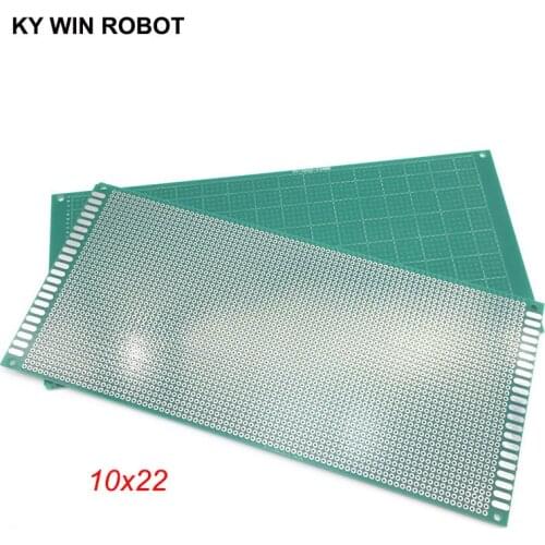 1pcs 10x22cm 100x220 mm Single Side Prototype PCB Universal Printed Circuit Board Protoboard For Arduino