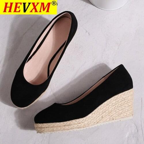 2021 Princess Kates Same Suede Wedge Single Shoes Womens Shallow Mouth Espadrilles Spring and Autumn New Sandals High Heels