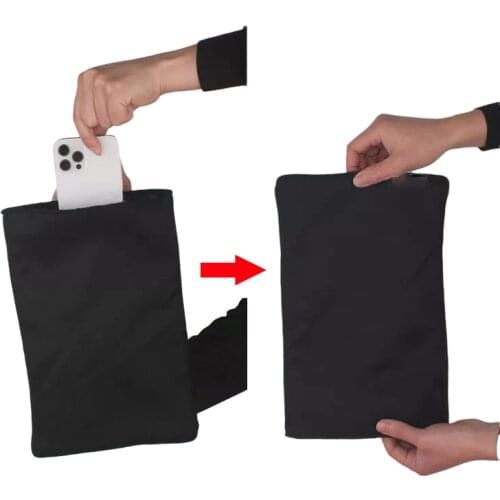 Black Invisibag Magic Tricks Object Appear Vanish From Magic Bag Magic Props Magiciain Stage Illusions Gimmick Comedy