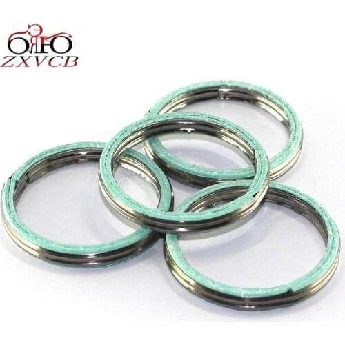 FOR HONDA exhaust motorcycle CM 250T VT 250 F/C VTR250 VTR250F CB400 A/F/FA CB400T/TT/TII cylindre pipe header gasket ring parts