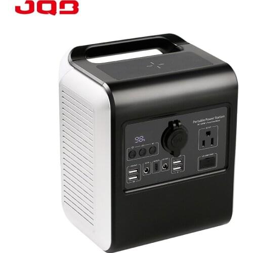JQB Solar charging or Car charging or 110V 220V AC adapter charging portable power station 150AH/555Wh Car Jump Starter