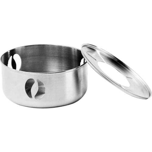 Stainless Steel Compact Alcohol Stove Outdoor Ultralight Burner Hiking