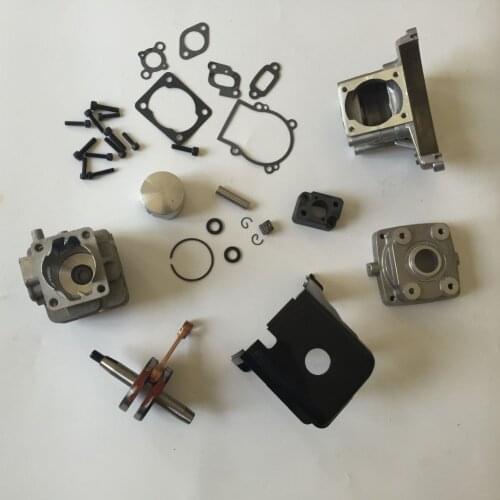 36CC Cylinder Piston Crankcase Kit for TOP SPEED KINGMOTOR Engine Upgraded for 1/5 Hpi Rovan Baja Losi Engines Rc Car Parts