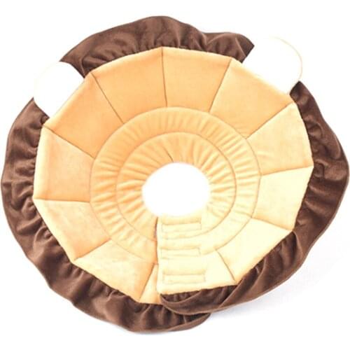 Legendog Cat Recovery Collar Soft Cute Adjustable Cat Cone Pet Cone Pet Cat Dog Printed Elizabeth Circle Pet Protection Collar