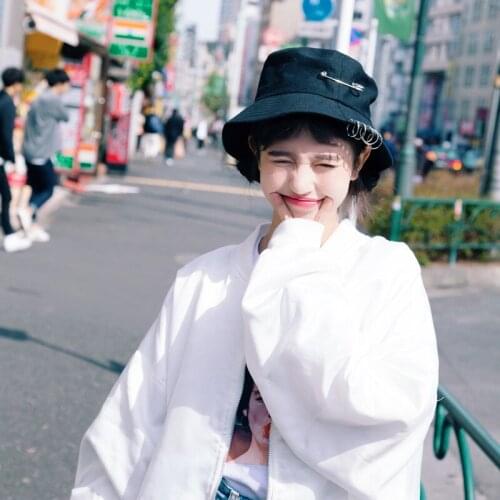 Summer Fisherman Hat Reversible Harajuku Bucket Hats For Women Men Street Hip Hop Cap Rainbow Tie Dye Printed Fishing Hat