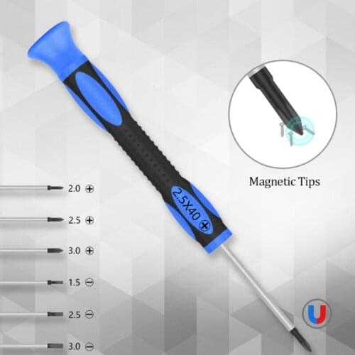 Eyeglass Repair Tool Kit Glasses Precision Screwdriver Set with Eyeglass Screws Kit and Curved Tweezer in Assorted Size