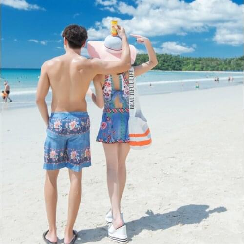 New Sexy Dress Bikinis Bodysuits Set Couple Swimwear Skirt Womens Bikini Swimsuits Women Bathing Suits Lovers Swimsuit Summer