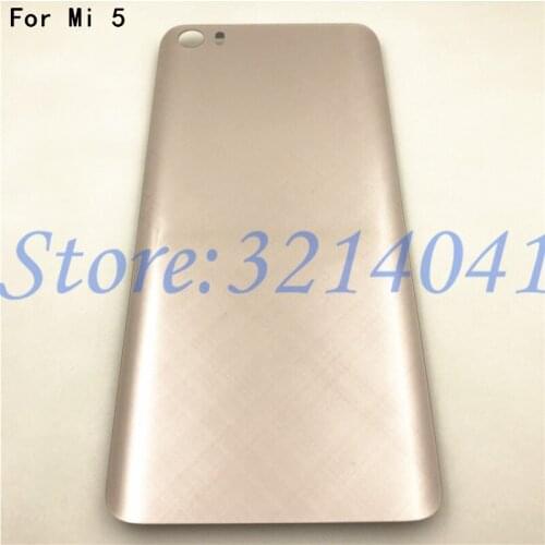 5.15 inches For Xiaomi Mi 5 Back Replacement Housing 3D Glass Back Case battery Cover Back Replacement +With Logo
