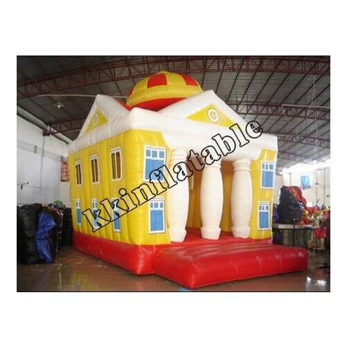 Inflatable jump building house bouncer for kids