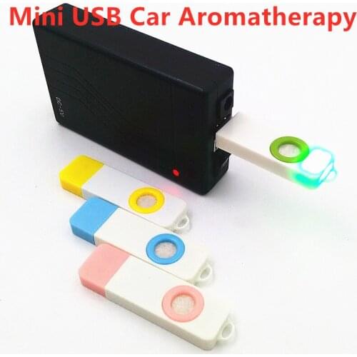 1PC Mini USB Car Aromatherapy Diffuser Humidifier Portable Steam Face Humidifier Car Air Purifier Humidifier Beauty Instrument