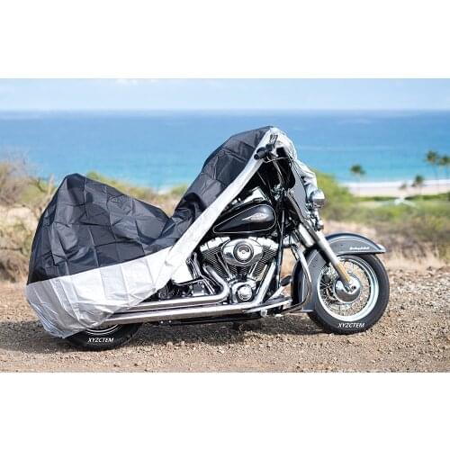 245*105*125CM Motorcycle Cover Universal Outdoor Uv Protector All Season Waterproof Bike Rain Dustproof Motor Scooter Cover