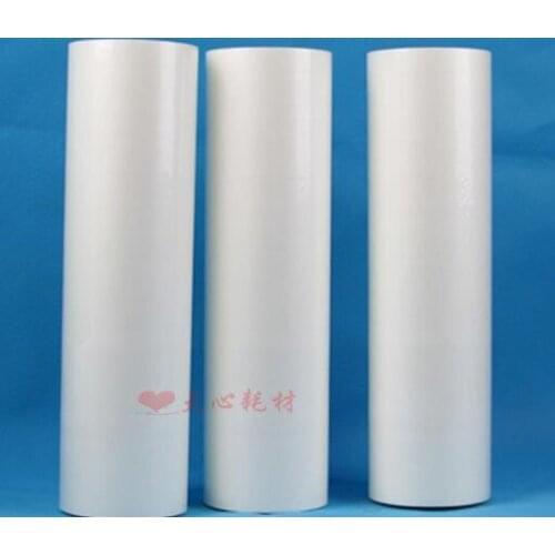 3 PCS 28Mic 310mmx200M 1Mil glossy 1" Core Hot Laminating Films Bopp for Hot Roll Laminator